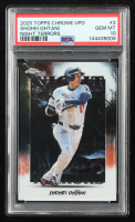 Shohei Ohtani 2025 Topps Chrome Update Night Terrors #2 (PSA 10) at PristineAuction.com
