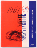 1961 Vintage Yankees Official Game Program at PristineAuction.com