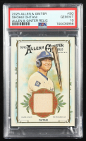 Shohei Ohtani 2025 Allen & Ginter Game-Used Relic #AGRSO (PSA 10) at PristineAuction.com