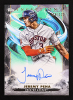 Jeremy Pena 2023 Topps Inception Rookie and Emerging Stars Autographs Green #BRESJPE #026/125 at PristineAuction.com