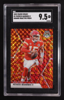 Patrick Mahomes II 2020 Panini Mosaic Mosaic Reactive Orange #1 (SGC 9.5) at PristineAuction.com
