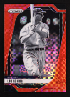 Lou Gehrig 2025 Panini Prizm Prizms Red Power #300 #19/99 at PristineAuction.com