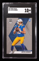 Justin Herbert 2020 Panini Mosaic #204 RC (SGC 10) at PristineAuction.com