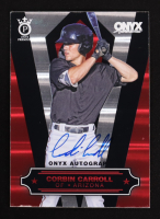 Corbin Carroll 2022 Onyx Premium Autograph Red #OPCC #189/270 RC at PristineAuction.com