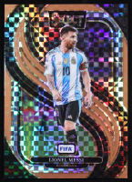 Lionel Messi 2024-25 Select FIFA Bronze Checker #158 #28/75 at PristineAuction.com