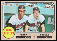 Brooks Robinson / Frank Robinson 1968 Topps #530 Bird Belters at PristineAuction.com