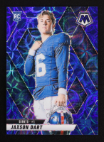 Jaxson Dart 2025 Panini Mosaic Blue Scope #288 VAR RC at PristineAuction.com