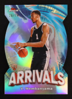 Victor Wembanyama 2023-24 Finest Arrivals Die-Cut Refractors #A6 #26/74 RC at PristineAuction.com