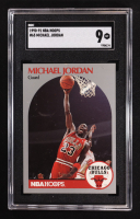 Michael Jordan 1990-91 Hoops #65 (SGC 9) at PristineAuction.com