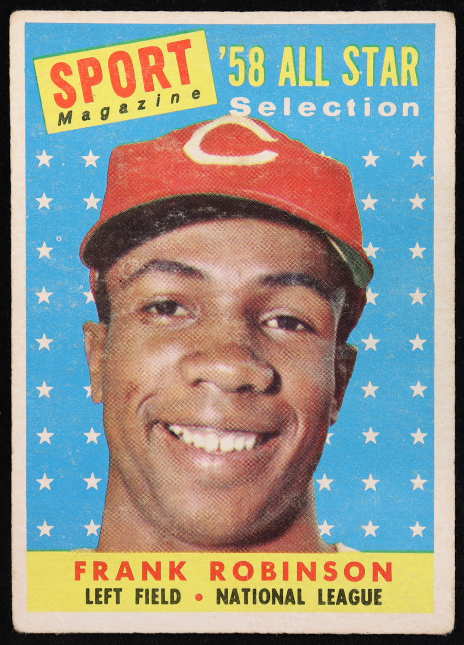 Frank Robinson 1958 Topps #484 at PristineAuction.com Frank Robinson 1958 Topps #484 at PristineAuction.com
