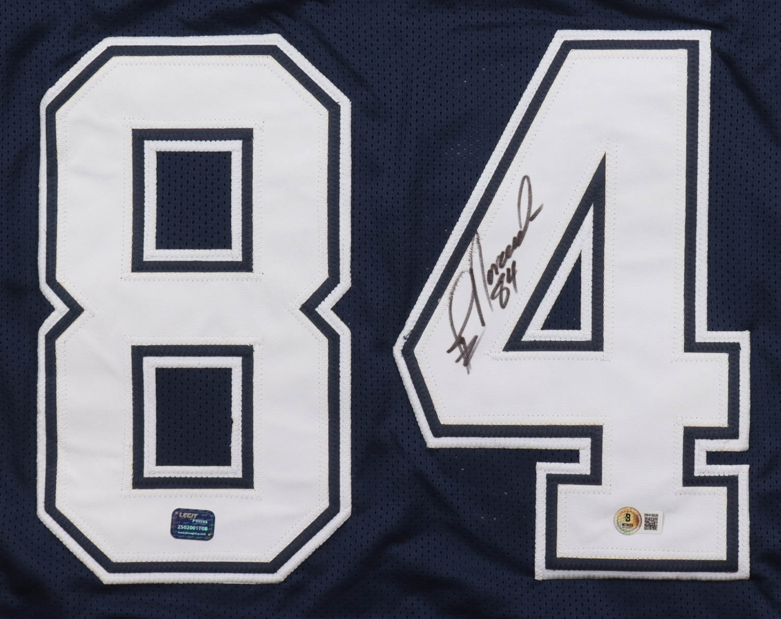 Jay Novacek Signed Jersey (Beckett & Prova) at PristineAuction.com Jay Novacek Signed Jersey (Beckett & Prova) at PristineAuction.com