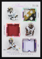 Jalen Ramsey / Rod Woodson / Derek Stingley Jr. 2022 Panini Flawless Collegiate Legacy Patches #15 #21/25 at PristineAuction.com