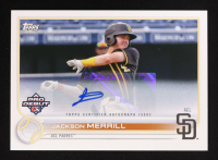 Jackson Merrill 2022 Topps Pro Debut Autographs #PD103 RC at PristineAuction.com