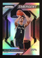 Victor Wembanyama 2023-24 Panini Prizm Emergent Prizms Silver #12 RC at PristineAuction.com