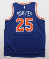 Mikal Bridges Signed Knicks Nike Authentic Jersey (Fanatics) at PristineAuction.com