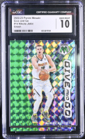Nikola Jokic 2022-23 Panini Mosaic Give And Go Mosaic Green #15 (CGC 10) at PristineAuction.com