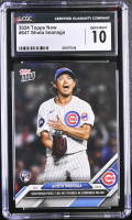 Shota Imanaga 2024 Topps Now #647 RC (CGC 10) at PristineAuction.com