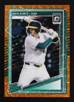 Nick Kurtz 2025 Donruss Optic Orange Velocity #154 RC at PristineAuction.com