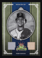 Pedro Martinez 2005 Diamond Kings Materials Bronze B/W #41 Bat-Pants #006/100 at PristineAuction.com