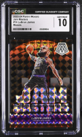 LeBron James 2023-24 Panini Mosaic Jam Masters Mosaic #14 (CGC 10) at PristineAuction.com