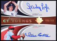 Sparky Lyle / Steve Carlton 2005 Ultimate Signature Cy Young Dual Autograph #LC #036/250 at PristineAuction.com