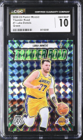 Luka Doncic 2024-25 Panini Mosaic Thunder Road Mosaic Green #1 (CGC 10) at PristineAuction.com