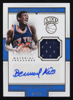 Bernard King 2015-16 Panini National Treasures Material Treasures Signatures #MTSBK #78/99 at PristineAuction.com