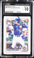 Pete Crow-Armstrong 2020 Bowman Draft #BD-72 RC (CGC 10) at PristineAuction.com