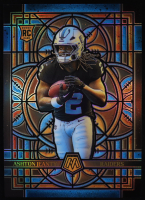 Ashton Jeanty 2025 Panini Mosaic Stained Glass Oversized #14 RC at PristineAuction.com