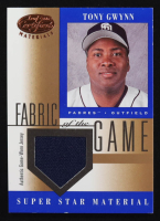 Tony Gwynn 2001 Leaf Certified Materials Fabric of the Game #FG51 at PristineAuction.com