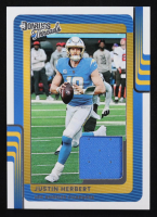 Justin Herbert 2025 Donruss Threads #25 at PristineAuction.com