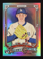 Roki Sasaki 2025 Topps Allen and Ginter Chrome Refractors #92 RC at PristineAuction.com