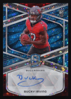 Bucky Irving 2024 Panini Spectra Rookie Autographs Neon Blue #21 RC #43/50 at PristineAuction.com