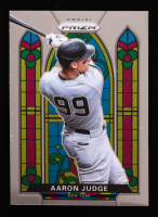 Aaron Judge 2021 Panini Prizm Stained Glass #5 at PristineAuction.com