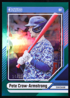 Pete Crow-Armstrong 2024 Donruss Emerald #85 #14/25 at PristineAuction.com