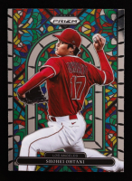 Shohei Ohtani 2022 Panini Prizm Stained Glass #3 at PristineAuction.com