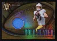 Justin Herbert 2022 Panini Gold Standard Gold Plated Materials #3 #230/299 at PristineAuction.com