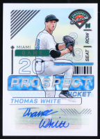 Thomas White 2024 Panini Prospect Edition Holo Prospect Ticket Signatures #71 RC at PristineAuction.com