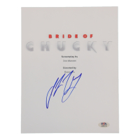 Jennifer Tilly Signed "Bride of Chucky" Movie Script Cover Page (PSA) at PristineAuction.com