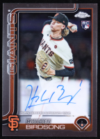 Hayden Birdsong 2025 Topps Chrome Rookie Autographs #RAHB RC at PristineAuction.com