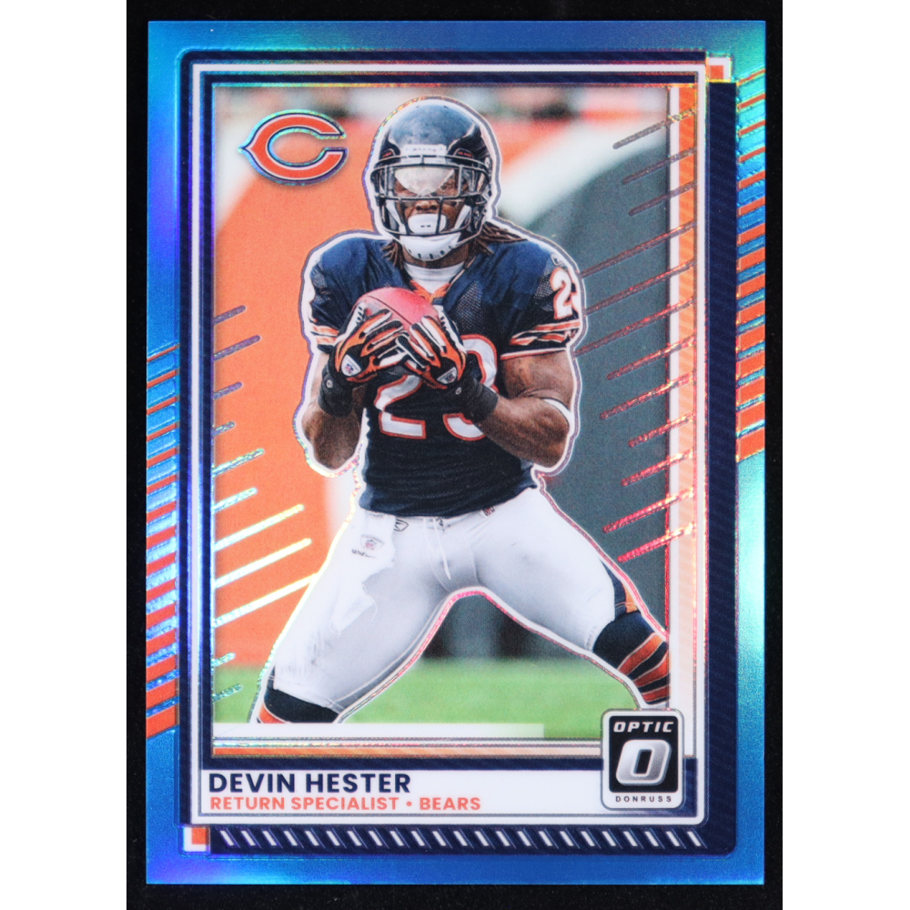 Devin Hester 2025 Panini Donruss Optic Aqua #43 #345/349 at PristineAuction.com
