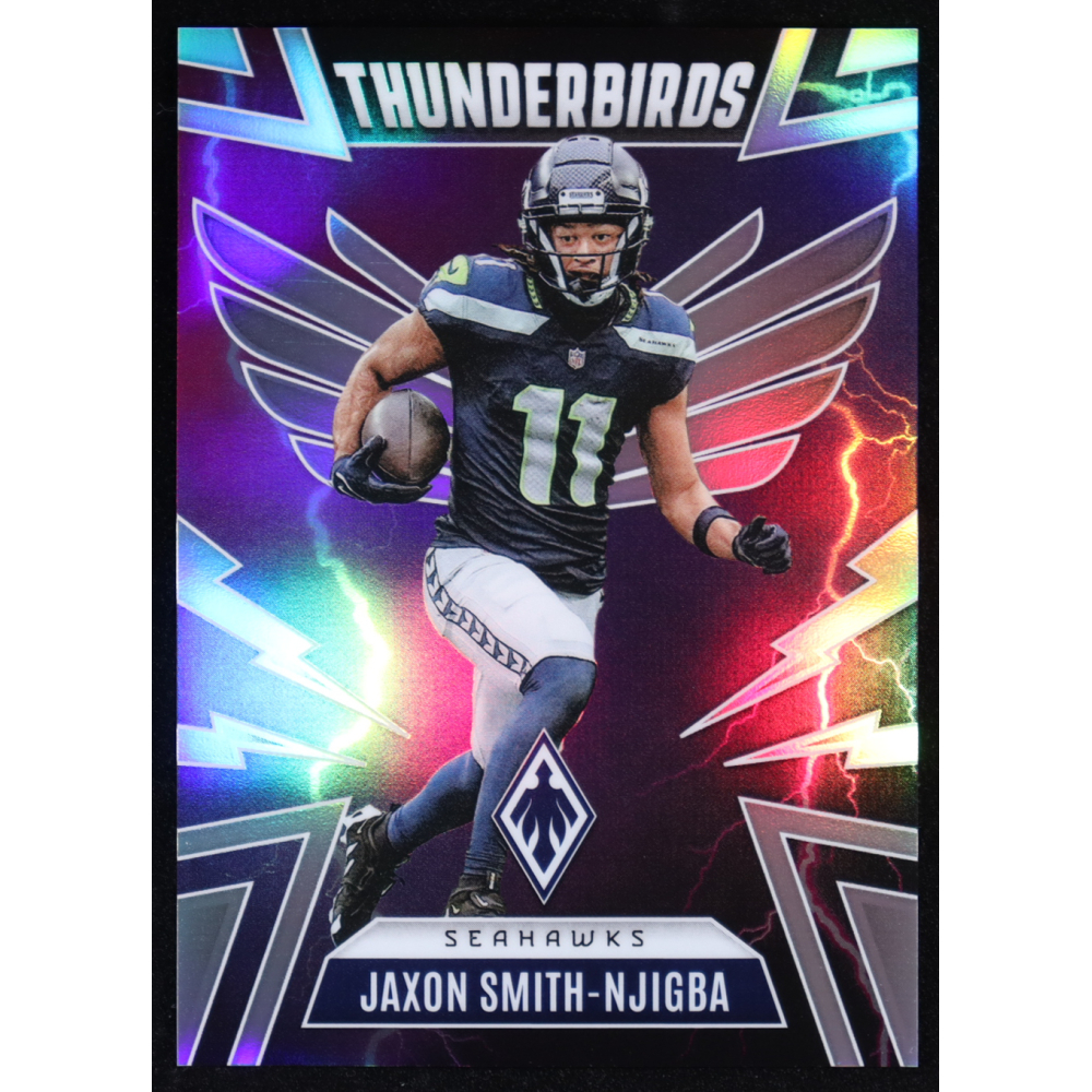 Jaxon Smith-Njigba 2025 Panini Phoenix Thunderbirds #46 at PristineAuction.com
