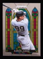 Aaron Judge 2021 Panini Prizm Stained Glass #5 at PristineAuction.com