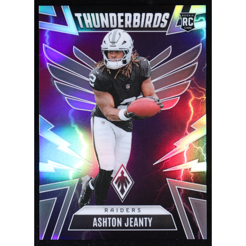 Ashton Jeanty 2025 Panini Phoenix Thunderbirds #27 RC at PristineAuction.com