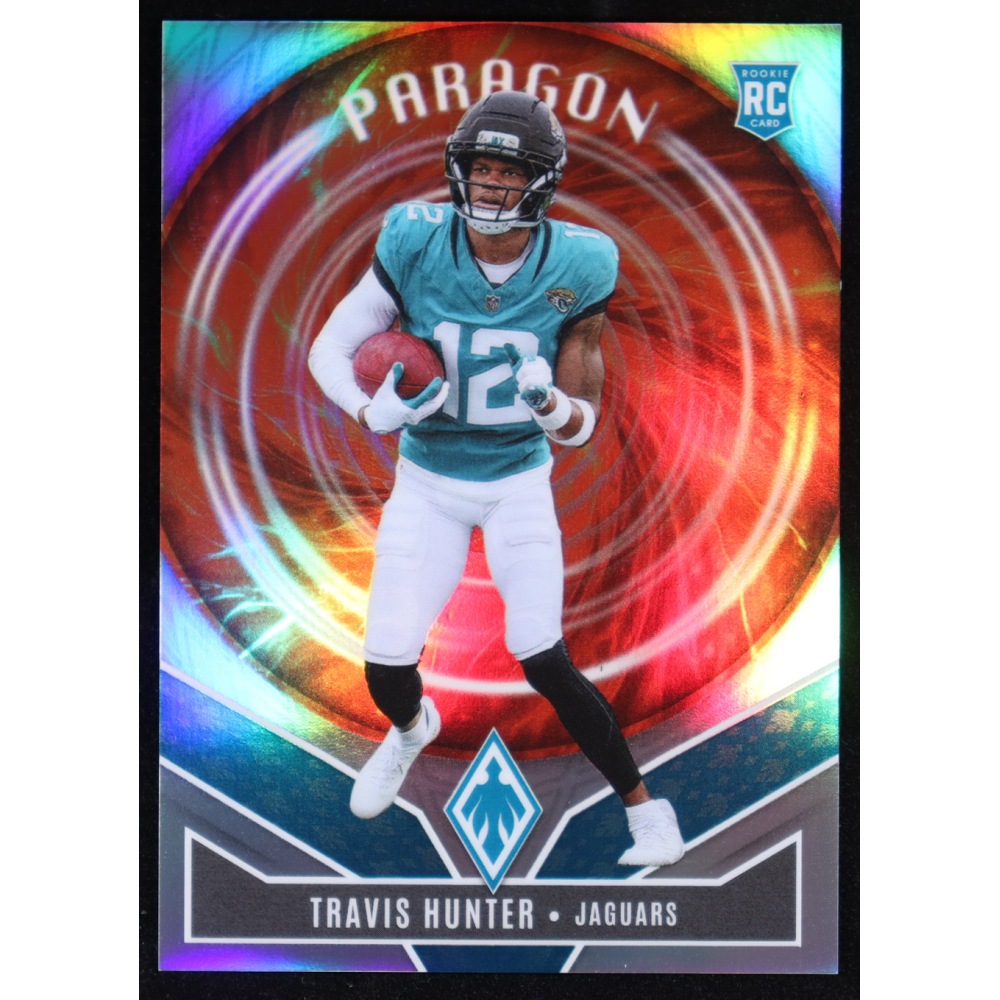 Travis Hunter 2025 Panini Phoenix Paragon #12 RC at PristineAuction.com