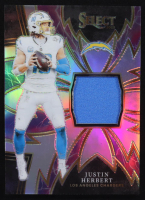 Justin Herbert 2023 Select Sparks Materials Prizm #32 #24/99 at PristineAuction.com