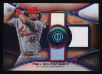 Paul Goldschmidt 2025 Topps Tribute Triple Relics Blue #TTRPG #033/150 at PristineAuction.com
