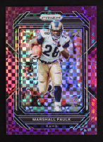 Marshall Faulk 2022 Panini Prizm Prizms Purple Power #167 #12/49 at PristineAuction.com