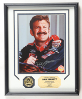 Dale Jarrett Signed NASCAR Custom Framed Matted Photo Display (Stacks of Plaques) at PristineAuction.com