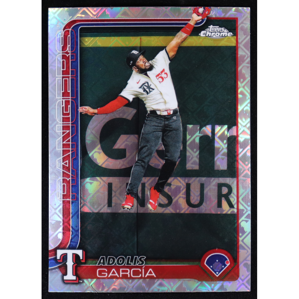 Adolis Garcia 2025 Topps Chrome #293 at PristineAuction.com